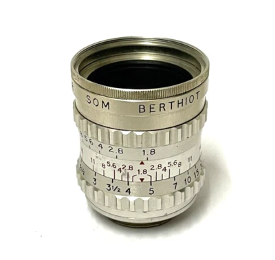 Som Berthiot Lytar 25mm f/1.8 - Fast C Mount Lens for Bolex H16, Digital MFT - Image 1 of 4