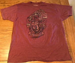 Adult 2XL Harry Potter Gryffindor House Crest T-Shirts Wizard - Picture 1 of 3