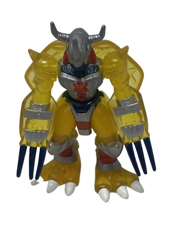 Vintage WarGreymon Claw Chopping Translucent Action Figure Digimon Bandai 1999 Cover