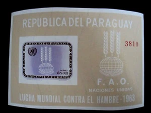 PARAGUAY - SCOTT# 766a - MNH - SOUVENIR SHEET - CAT VAL $17.00 - Picture 1 of 2
