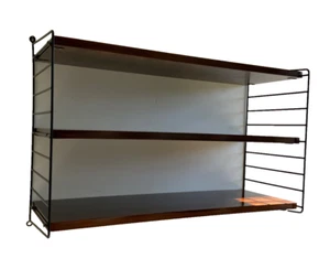 Wall Shelving unit String Sistem By String Nisse Sweden 1960s - Picture 1 of 7