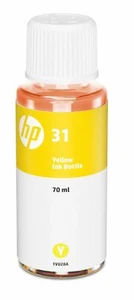 Botella de tinta original HP 31 amarilla 70 ml 1VU28AE HP31 - Imagen 1 de 1