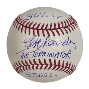 Jeff Reardon Signed Autographed ROMLB Baseball w/ 3 Insc Beckett BAS Witness COA - Picture 1 of 4