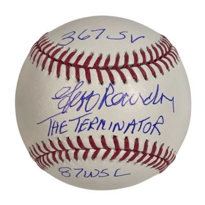 Jeff Reardon Signed Autographed ROMLB Baseball w/ 3 Insc Beckett BAS Witness COA - Image 1 of 4