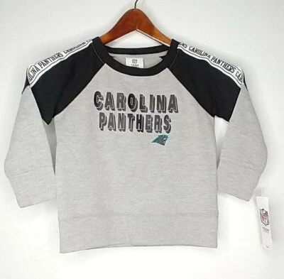 Carolina Panthers NFL команды одежда девочек SzXS (4/5) серый толстовка с Ярлыками - Изображение 1 из 4