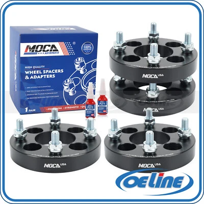 4pcs 1" Wheel Spacers Adapters 4x100 to 4x114.3 for Hyundai Kia Honda 1.5L 1.6L - Image 1 of 4