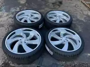 22x9 24x10 US MAGS DESPERADO U134 WHEELS RIM TIRES CHEVY GMC 6x139.7 Z71 RST LT - Picture 1 of 2