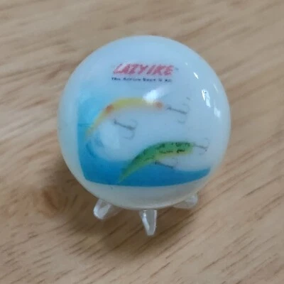 LAZY IKE PESCA MÁRMOL APAREJOS SEÑUELOS PUBLICIDAD TIRADOR TALLA COLECCIONISTA Foto 1 de 4