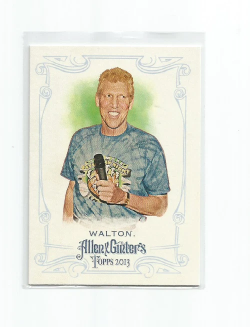 BILL WALTON (BBall Legend) 2013 TOPPS ALLEN & GINTER HI-NUMBERED SP CARD #350 - Image 1 of 1