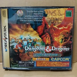 Dungeons & Dragons Collection Sega Saturn SS Video Game Capcom From JAPAN - Picture 1 of 17