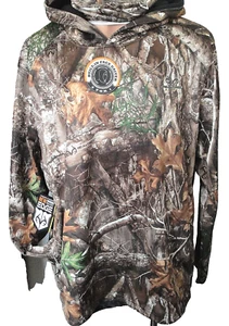 NWT $60 Men's REALTREE Camo TECH HOODIE Face GAITER Hunting SCENT CONTROL 3XL - Picture 1 of 12