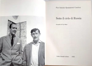 SOTTO IL CIELO DI RUSSIA -QUARANTOTTI GAMBINI - EINAUDI "Saggi" 1963 - Foto 1 di 9