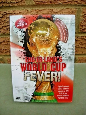 Football ENGLANDS WORLD CUP FEVER (STILL SEALED) NEW!  DVD etc - Image 1 of 3
