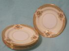 Set of 5 Vintage Adline China Made in Occupied Japan 6 1/2 inch Bread Plates
