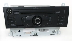 2010-12 Audi A4 AM FM Radio mp3 CD Player Audio System Part Number 8T1035186R - Picture 1 of 5