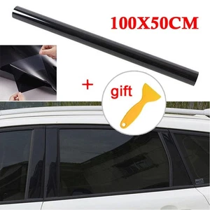 Sticker Vehicle Anti Scratch Anti-Fading Auto Anti Glare Black Decal Foil - Picture 1 of 12