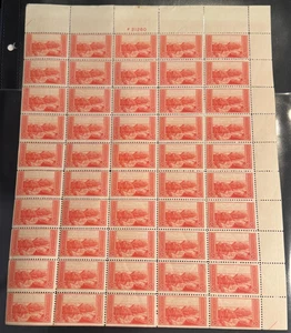 USA, #741 NATIONALPARKS - Grand Canyon Complete sheet of 50 MNH - Bild 1 von 7