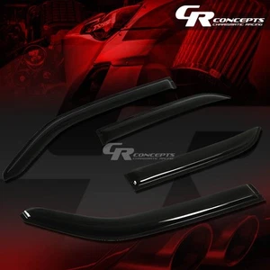 SMOKE TINT WINDOW VISOR/WIND DEFLECTOR VENT RAIN SHADE FOR 05-08 MAGNUM/-10 300C - Picture 1 of 11