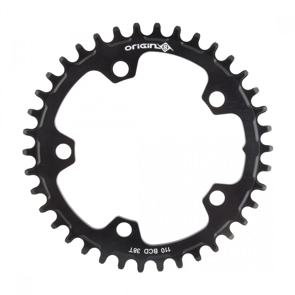 Origin8 Holdfast 38t 1x Chainring Aluminum 10/11/12-Speed, Narrow/Wide, 5-Bolt - Image 1 of 1