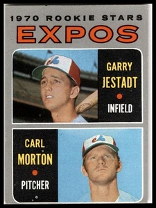 1970 Topps #109 Expos 1970 Rookie Stars (Garry Jestadt / Carl Morton) RS, RC - Picture 1 of 2