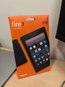 Amazon Fire 7 Tablet 8Gb Alexa Wi-Fi 7-Inch Display Black - Picture 1 of 2