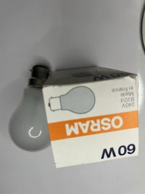 Vintage light Built Osram 60w EBBX2 - Image 1 of 2