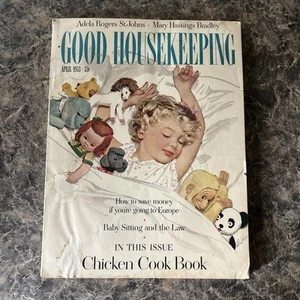 Vintage Good Housekeeping Magazine April 1953 - Picture 1 of 6