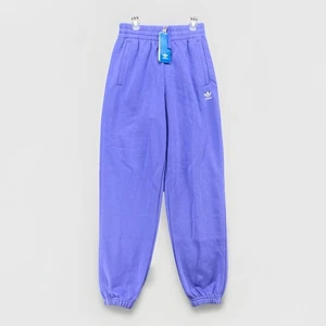 NEW Adidas Originals Women's Essentials Fleece Loose Joggers Semi Cobalt Blue XS - Picture 1 of 5