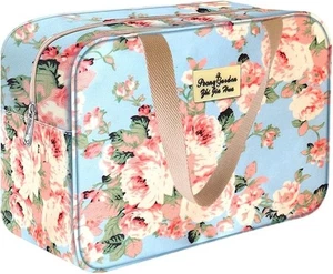 Bolsa de artículos de tocador portátil bolsa de cosméticos organizadora grande de artículos de tocador para mujeres viaje - Imagen 1 de 6