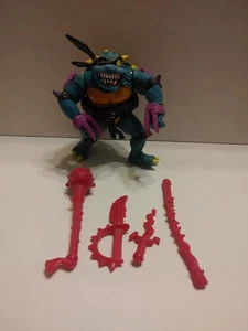 1990 Playmates TMNT Slash Vintage 100% Complete Ninja Turtles - Picture 1 of 4