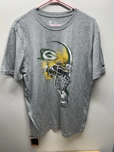 #C150 Men’s Large Nike Tri Blend Green Bay Packers Shirt - Picture 1 of 6