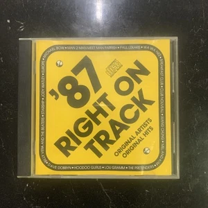 '87 RIGHT ON TRACK Various artists Cd Rare Compilation - Picture 1 of 5