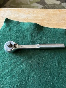 Vintage Kraeuter Tools 32070 Chrome Reversible Ratchet Wrench 3/8" Drive USA - Picture 1 of 7