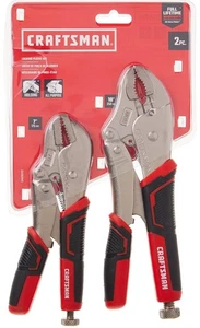 Craftsman 2 Piece Locking Pliers Set 7" & 10 " CMHT81727 - Picture 1 of 5