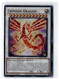 Dragón carmesí estampida cuarto de siglo 2025 #RA04-EN061 ultra raro - Imagen 1 de 2