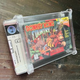 Donkey Kong Country WATA Sealed 6.0 A+ SNES Super Nintendo not CGC or VGA