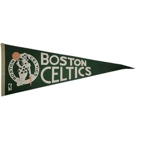 Vintage 1980's Boston Celtics Official NBA Pennant - Picture 1 of 14