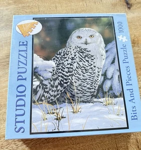 Bits and Pieces Studio Puzzle 1000 Schneeeule William Vanderdasson neu versiegelt - Bild 1 von 5