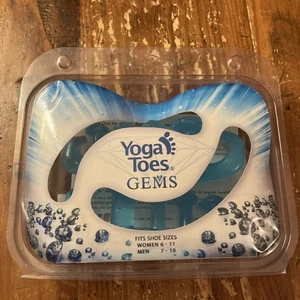 YogaToes GEMS Gel Dehner Hammer Zehen passt Schuhgrößen W 6-11 M 7-10 - Bild 1 von 3