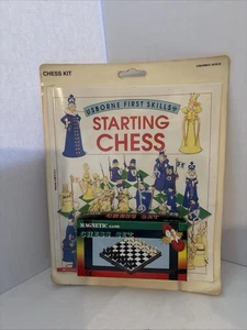 Startschach, Usborne First Skills mit magnetischem Schachspiel - Bild 1 von 7