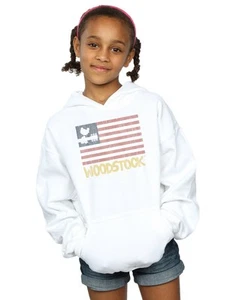 Woodstock Girls Distressed Flag Hoodie - Picture 1 of 11