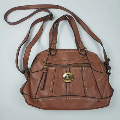 B.O.C.  Bolso de hombro Born Concepts "Hammond" de cuero sintético tostado con correa bandolera Foto 1 de 4