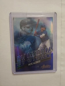 2022 PANINI ABSOLUTE PETE ALONSO BY STORM SPECTRUM BLUE PARALLEL #/149 NY METS - Picture 1 of 2