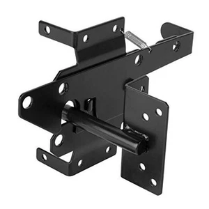 Heavy Duty Self-Locking Gate Latch for Wooden Fence, Post Mount Automatic Gate - Picture 1 of 7