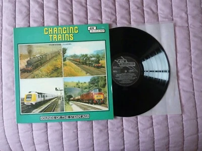 CHANGING TRAINS - FROM STEAM TO DIESEL - SOUNDS OF THE STEAM AGE - VINYL RECORD Foto 1 de 4