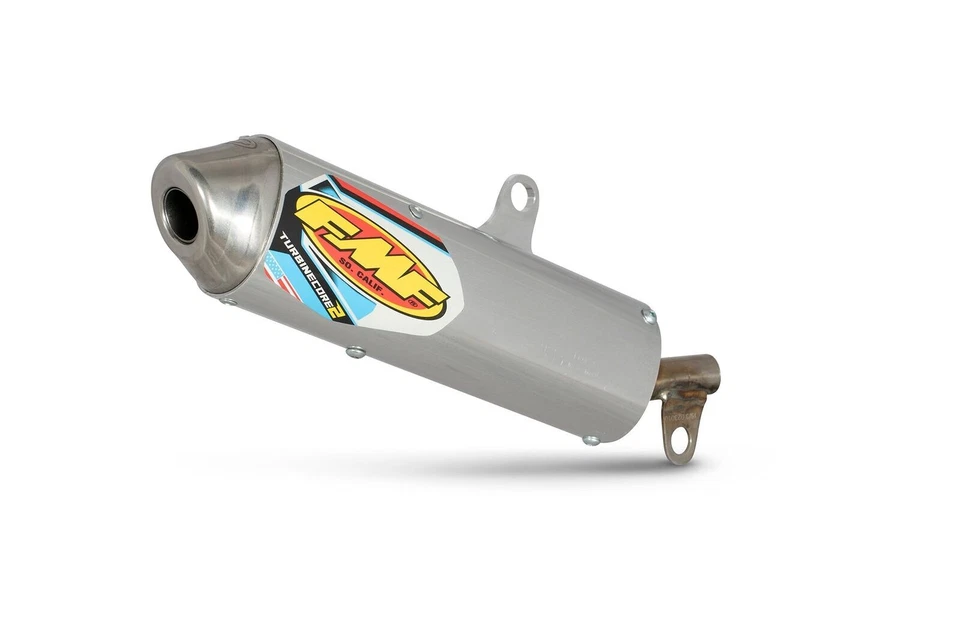 Silenciador de aço inoxidável FMF 023010 Turbinecore 2 compatível com 1989-2022 Suzuki RM80/85 - Imagem 1 de 1