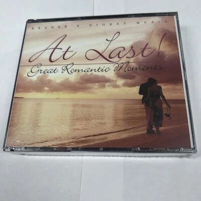 At Last! Great Romantic Moments - (4 Discs Reader's Digest 2008 ) NEW *SEALED - Image 1 of 4