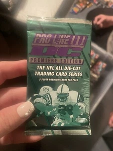 1996 CLASSIC PROLINE 3 NFL FOOTBALL CARDS FACTRY SEALED UOPENED UNSEARCH 2 PACKS - Picture 1 of 3