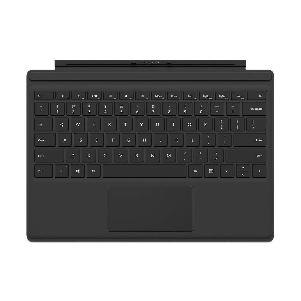 Microsoft Surface Pro 6 5 4 3 Type Cover Keyboard QC7-00001 BLACK (LYU8465) - Image 1 of 1