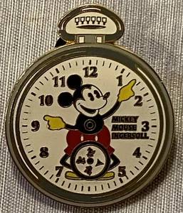 Disney Pin Mickey Mouse Ingersoll Taschenuhr Pin 45th Anniversary - Bild 1 von 4